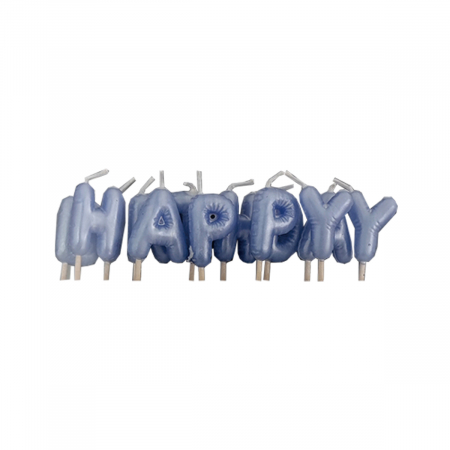 Lumânări tort - Set 13 lumanari aniversare pentru tort ' Happy Birthday ' 5 cm LZ2557