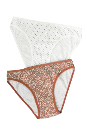 Chiloți clasici - Set 2 chiloti clasici din bumbac 38600-4
