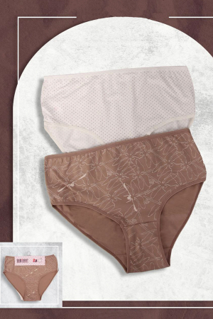 Chiloți clasici - Set 2 chiloti clasici din bumbac 53600-7