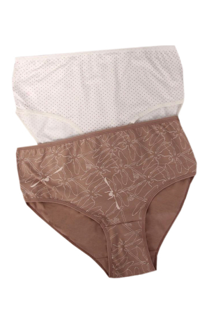 Chiloți clasici - Set 2 chiloti clasici din bumbac 53600-7