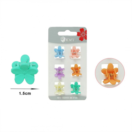 Produse pentru păr - Set 6 clestisori de par 080561