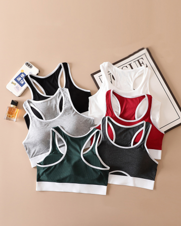Seturi și Compleuri - Set 2 piese lenjerie intima, bustiera push-up si chiloti tanga XXP-8825