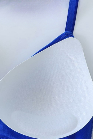 Seturi și Compleuri - Set 2 piese lenjerie intima, bustiera push-up si chiloti brazilieni XXP-777albastru