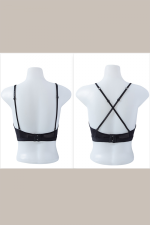 Seturi și Compleuri - Set 2 piese lenjerie intima, sutien push-up si chiloti brazilieni XXP-1448negru