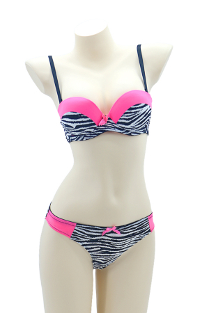 Seturi și Compleuri - Set 2 piese lenjerie intima, sutien si chiloti tanga 35667negru