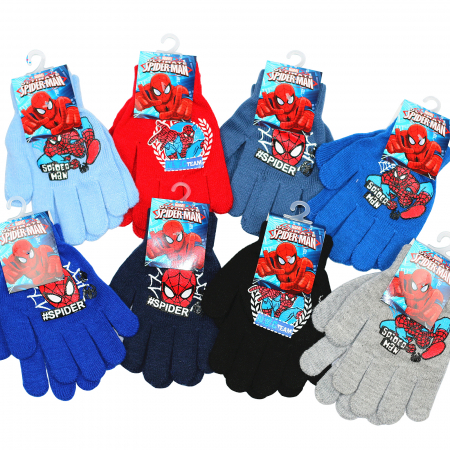 Mânuși - Set 2 perechi manusi tricotate cu Spider-Man HQ4051
