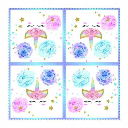 Tacâmuri - Set 20 servetele party cu 2 straturi 33 x 33 cm PZ3278