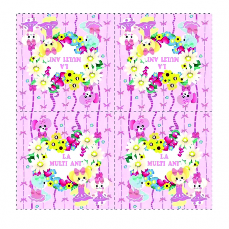 Articole party - Set 20 servetele party cu 2 straturi 33 x 33 cm PZ3137