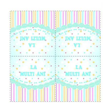 Set 20 servetele party cu 2 straturi 33 x 33 cm  PZ3138