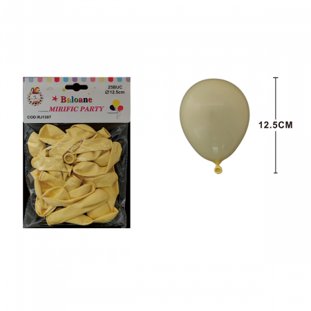 Baloane - Set 25 baloane din latex pentru petrecere 12.5 cm RJ1307