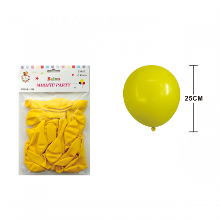 Baloane - Set 25 baloane din latex pentru petrecere 25 cm RJ1186