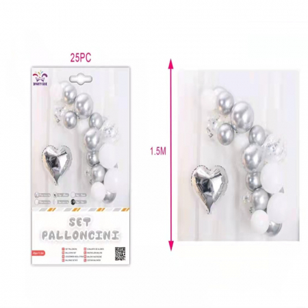 Baloane - Set aranjament 25 baloane FA0512