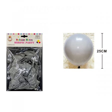Baloane - Set 25 baloane din latex pentru petrecere 25 cm RJ1375