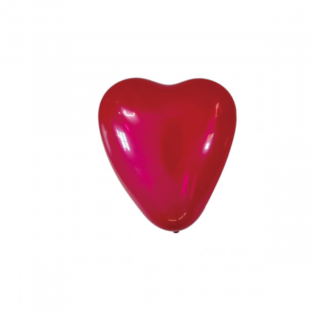 Set 25 baloane din latex pentru petrecere 'Inima' 25 cm RJ1190
