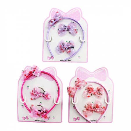 Produse pentru păr - Set 3 accesorii de par A2-3437-7B