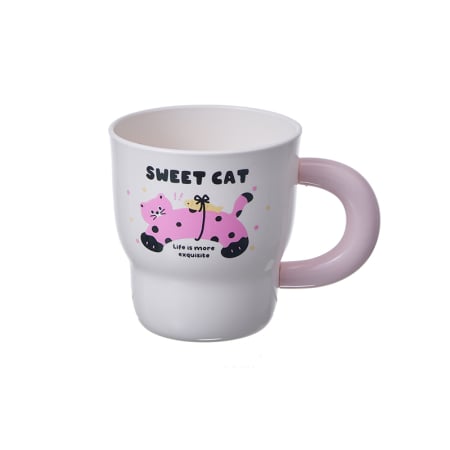 Suporturi și accesorii de baie - Set 2 cani pentru periutele de dinti 390 ml SHYE-7019