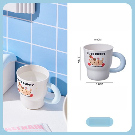 Set 2 cani pentru periutele de dinti 390 ml SHYE-7019 [16]