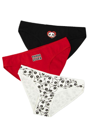 Chiloți clasici - Set 3 chiloti clasici din bumbac TU35000-436