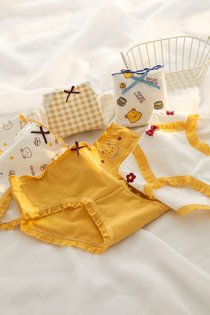 Chiloți clasici - Set 3 chiloti clasici din bumbac XWH-0758