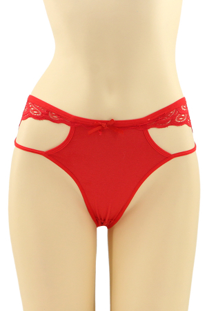 Chiloți clasici - Set 3 chiloti sexy din bumbac ADU-X2183