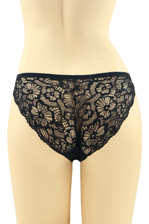 Chiloți clasici - Set 3 chiloti sexy din bumbac ADU-X2541