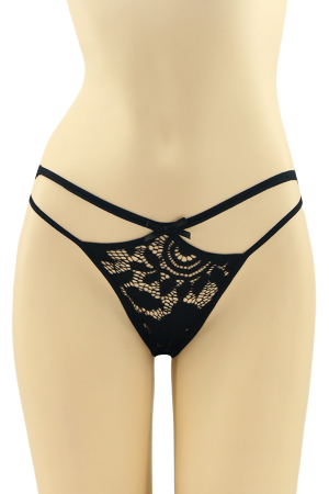 Chiloți clasici - Set 3 chiloti sexy din bumbac ADU-X2541