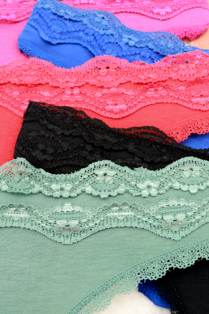 Chiloți tanga - Set 3 chiloti tanga din bumbac ADU-X2672