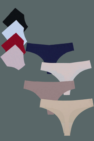 Chiloți tanga - Set 3 chiloti tanga fara cusaturi TANG-A4282