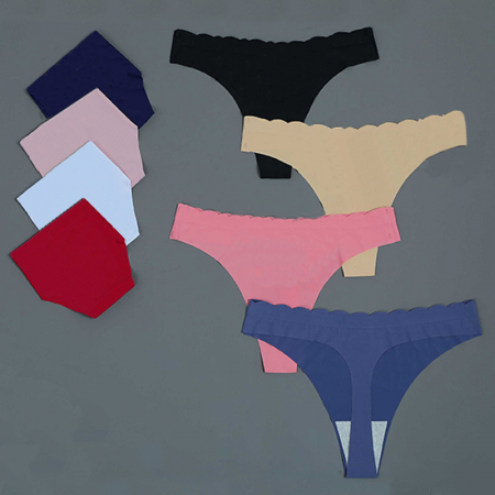 Chiloți tanga - Set 3 chiloti tanga din nylon TANG-A4828