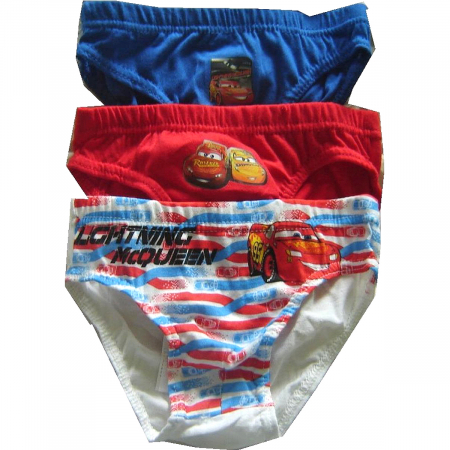 Chiloți - Set 3 perechi chiloti cu Fulger McQueen ER3078