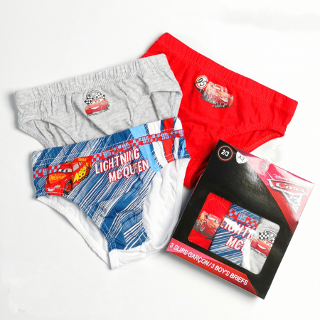 Chiloți - Set 3 perechi chiloti cu Fulger McQueen ER3079