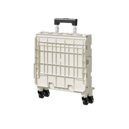 Carucior de cumparaturi pliabil cu 4 roti rotative si maner telescopic SHYE-7089-B [6]