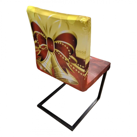 Articole pentru sărbători - Set 4 huse universale pentru scaun, model Craciun 6220-45C