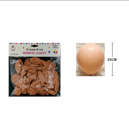Articole party - Set 50 baloane din latex pentru petrecere 25 cm RJ1389