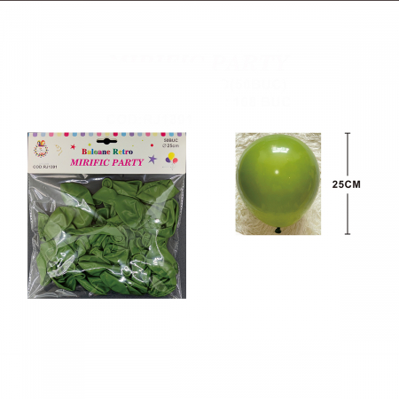 Baloane - Set 50 baloane din latex pentru petrecere 25 cm RJ1391