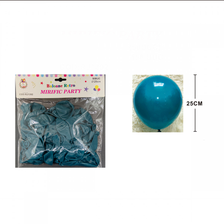 Articole party - Set 50 baloane din latex pentru petrecere 25 cm RJ1392