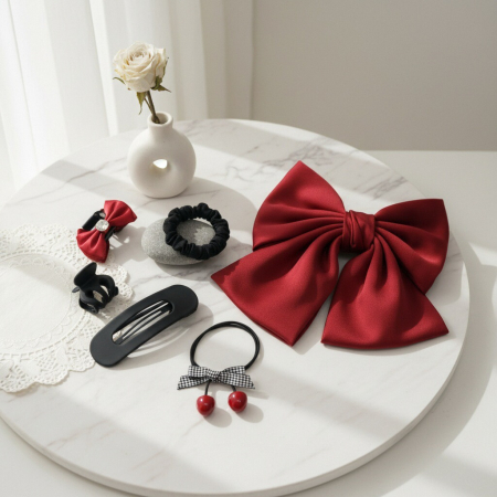 Produse pentru păr - Set 6 accesorii de par 805-2