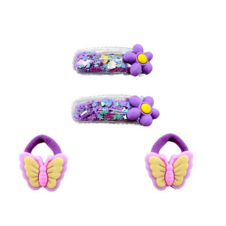 Produse pentru păr - Set 4 accesorii de par A2-3437-4