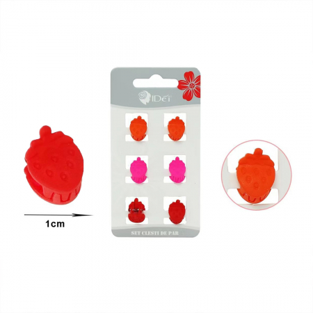 Produse pentru păr - Set 6 clestisori de par 080572