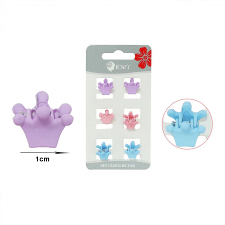 Produse pentru păr - Set 6 clestisori de par 080570