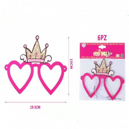 Set 6 ochelari din carton BQ0011 [1]