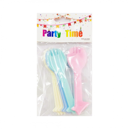 Articole party - Set 12 lingurite din plastic pentru party 2260-24