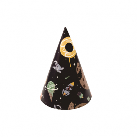 Articole party - Set 8 coifuri pentru petrecere ' Astronaut ' 15 cm PZ3079