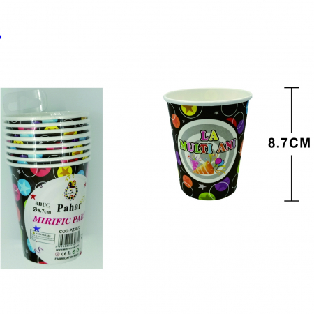Tacâmuri - Set 8 pahare pentru petrecere PZ3073
