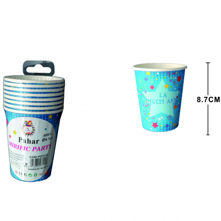 Articole party - Set 8 pahare pentru petrecere PZ3122
