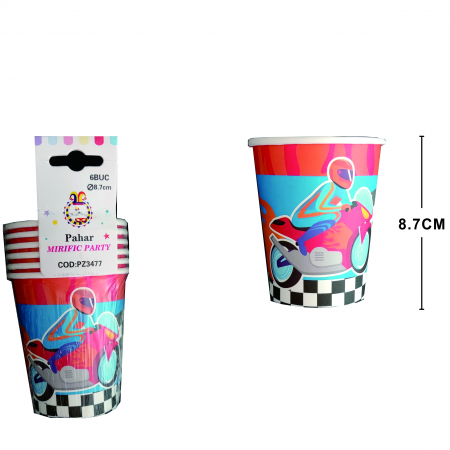 Tacâmuri - Set 6 pahare pentru petrecere PZ3477