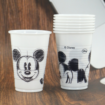 Articole party - Set 8 pahare plastic pentru petrecere tematica 030201