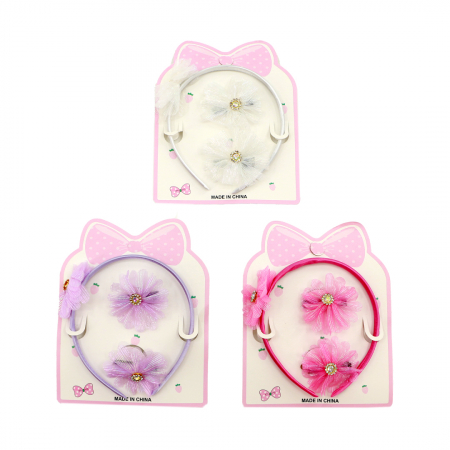 Produse pentru păr - Set 3 accesorii de par A2-3437-7C