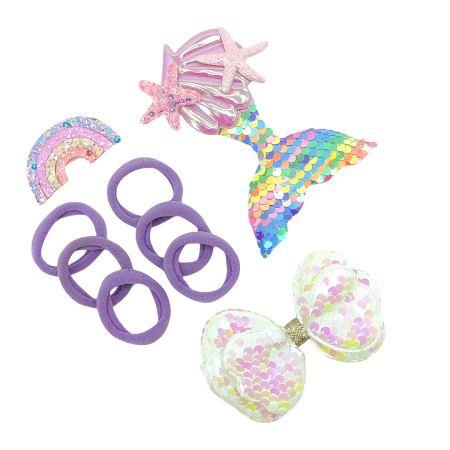 Produse pentru păr - Set 9 accesorii de par A2-3437-8multicolor