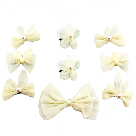 Cosmetice - Set 9 accesorii de par A2-3437-9